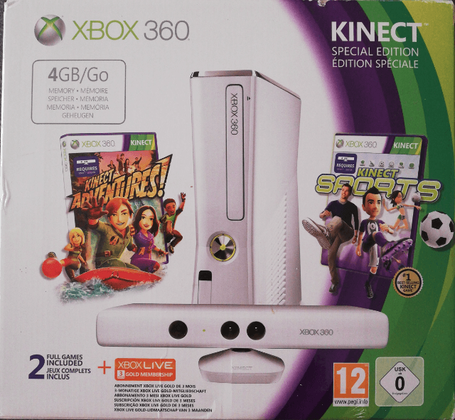 320GB Media Hard Drive box art for Xbox 360